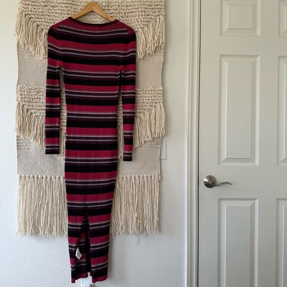 Opening Ceremony Rib Stripe Knit Dress - Picture 7 of 7